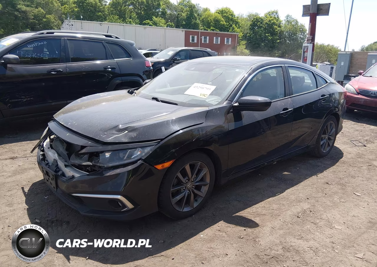 2020 Honda Civic Ex VIN:19XFC1F35LE211327 - 2