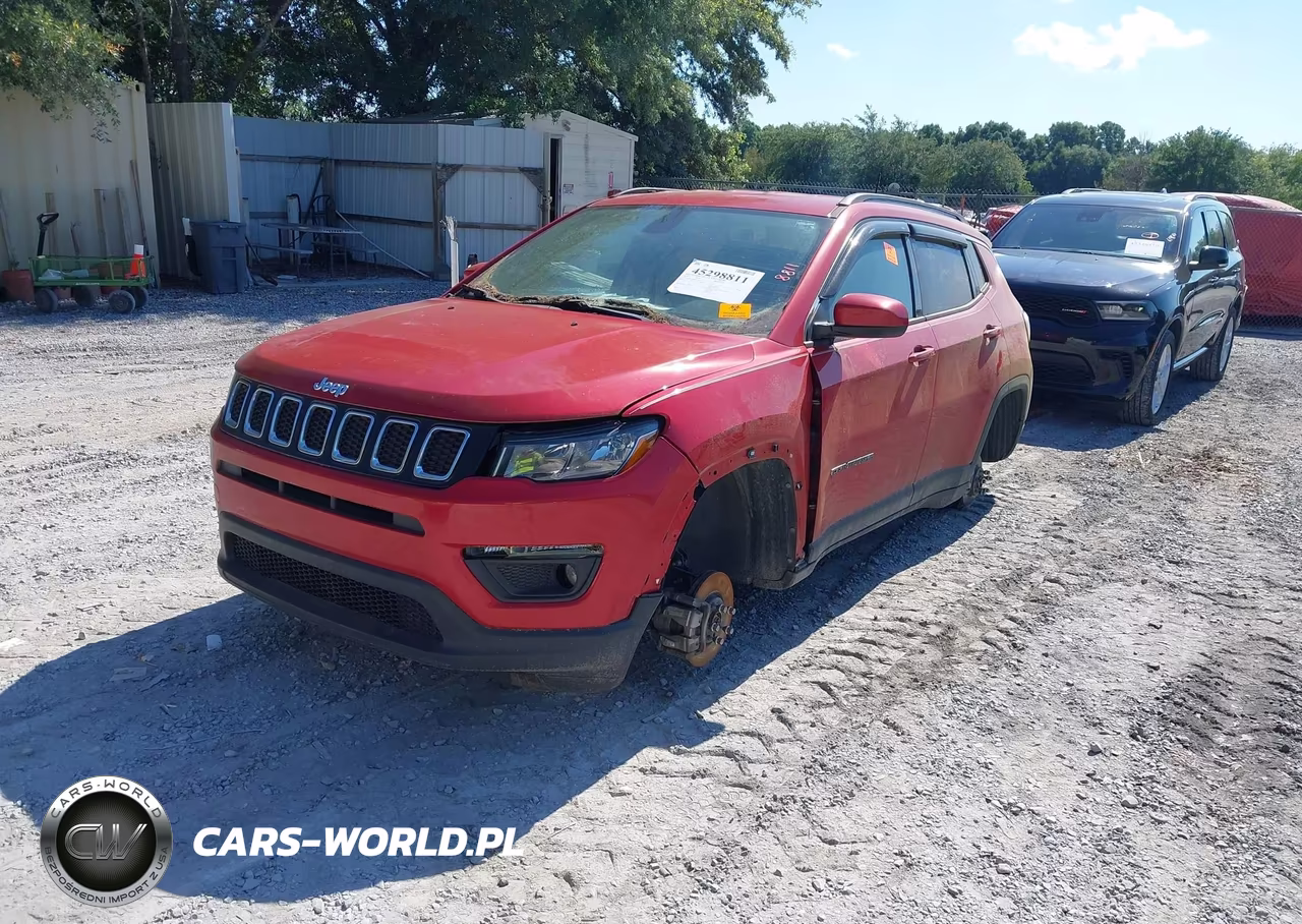 2021 Jeep Compass Latitude Fwd VIN:3C4NJCBB0MT567630 - 2