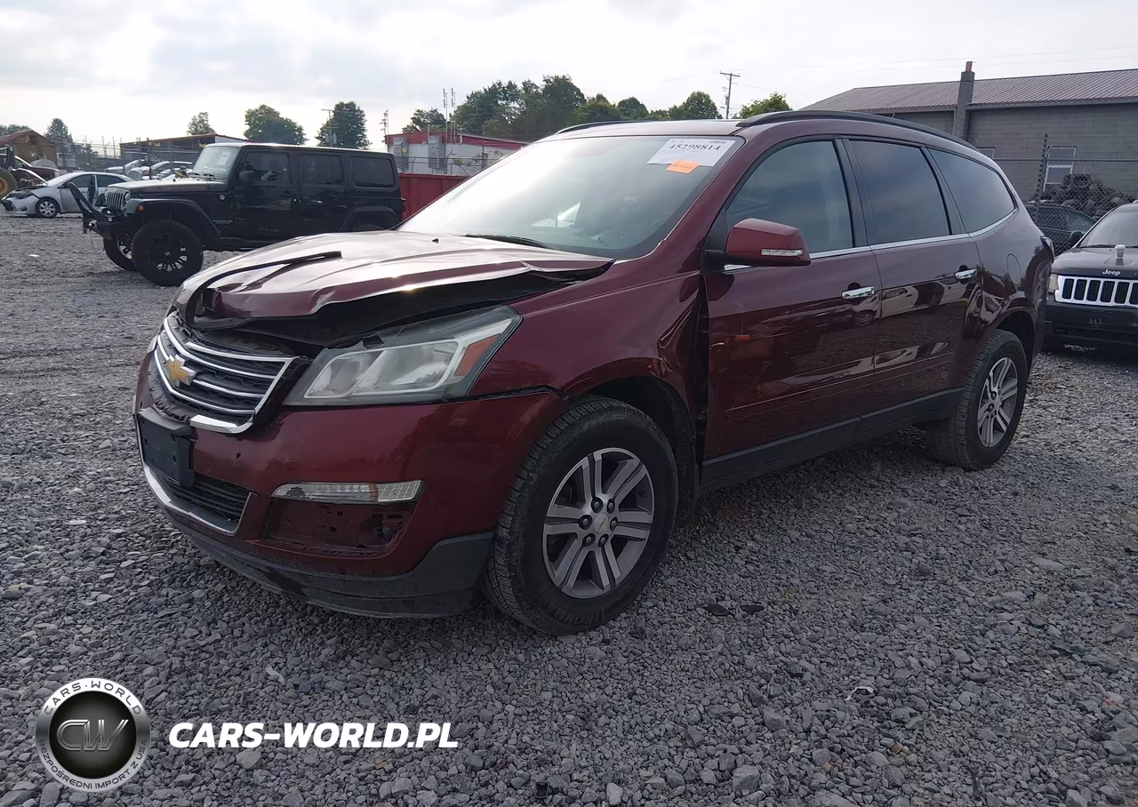 2015 Chevrolet Traverse 2Lt VIN:1GNKVHKD2FJ340057 - 2