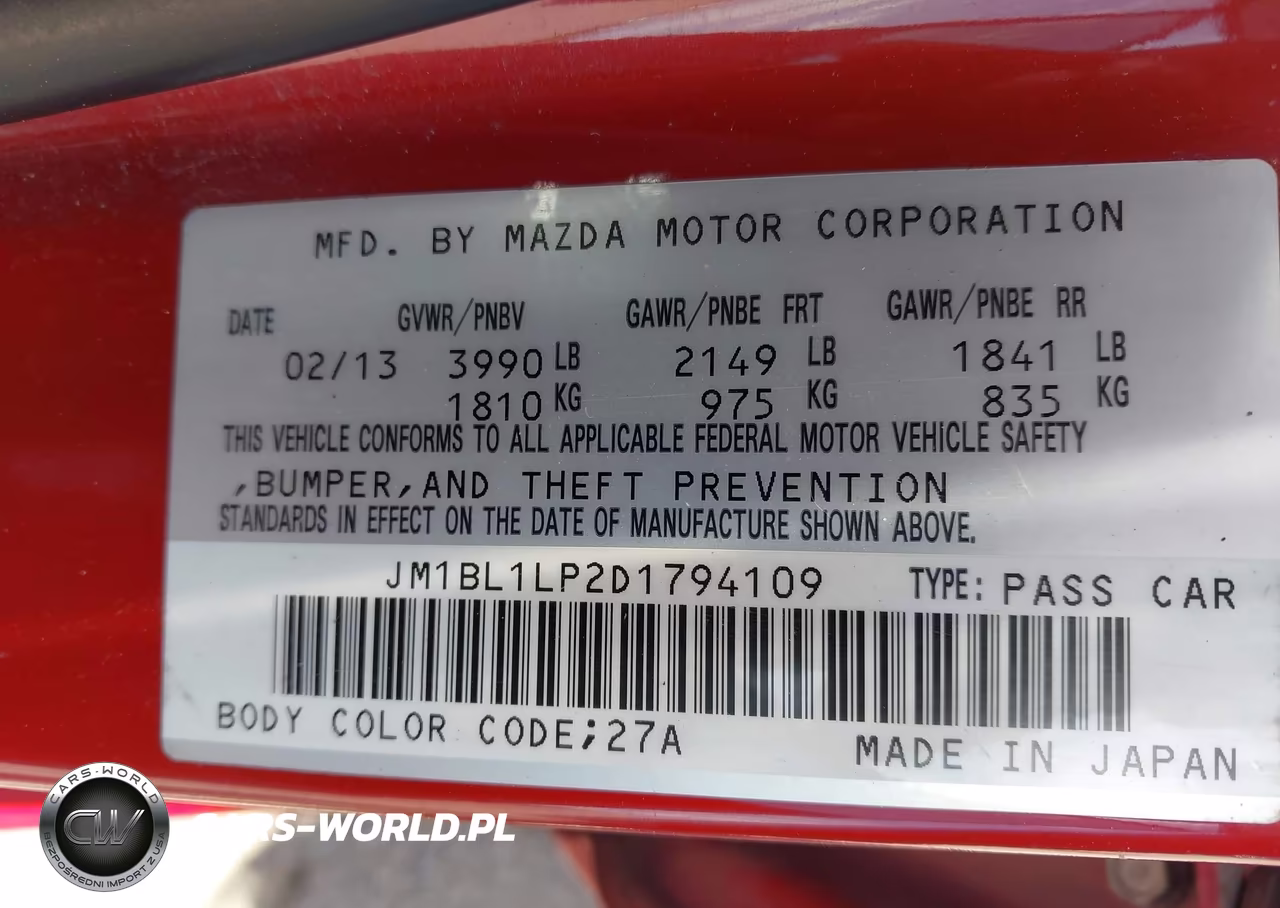2013 Mazda Mazda3 I Touring VIN:JM1BL1LP2D1794109 - 9