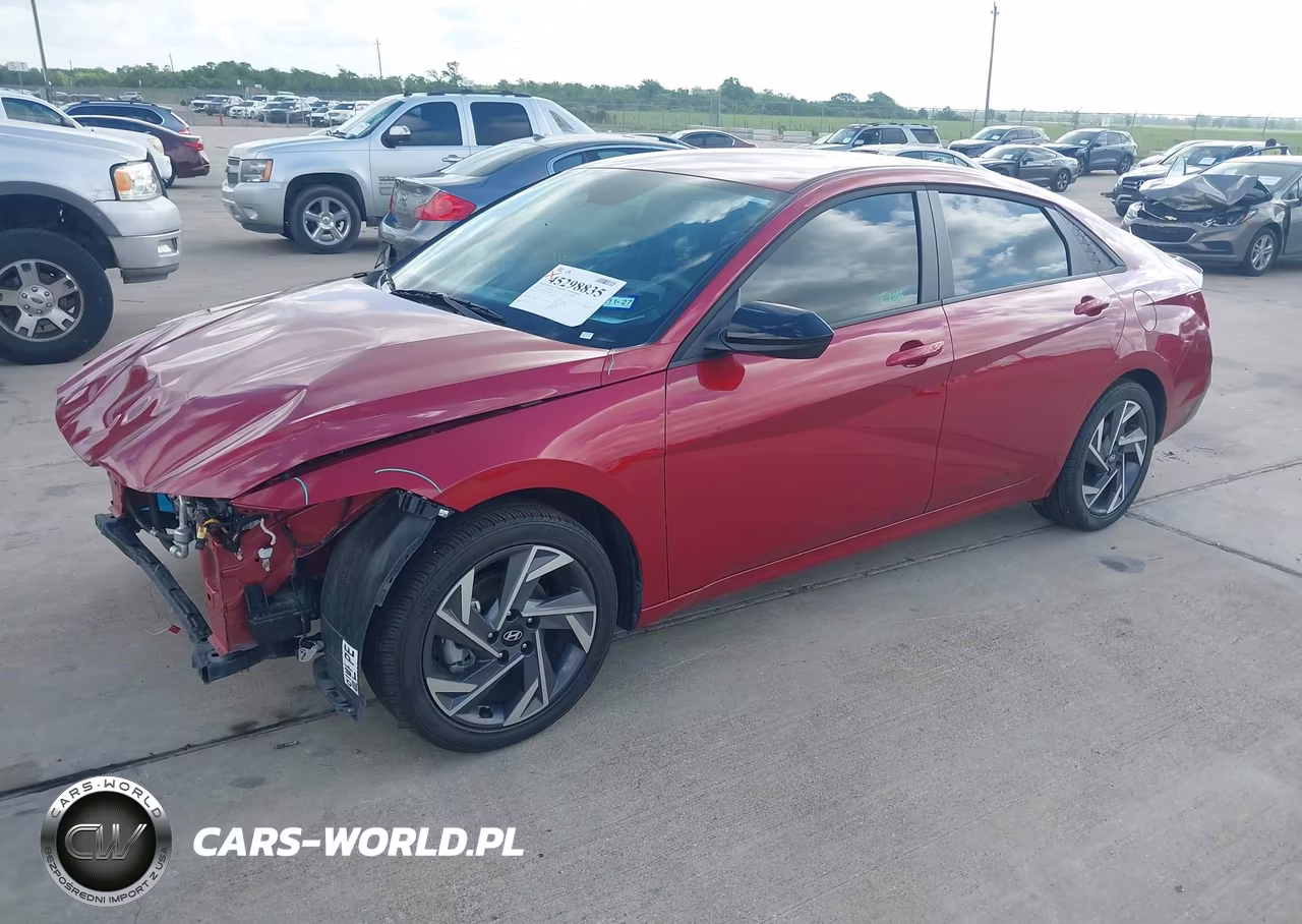 2025 Hyundai Elantra Sel Sport VIN:KMHLM4DG1SU087396 - 2