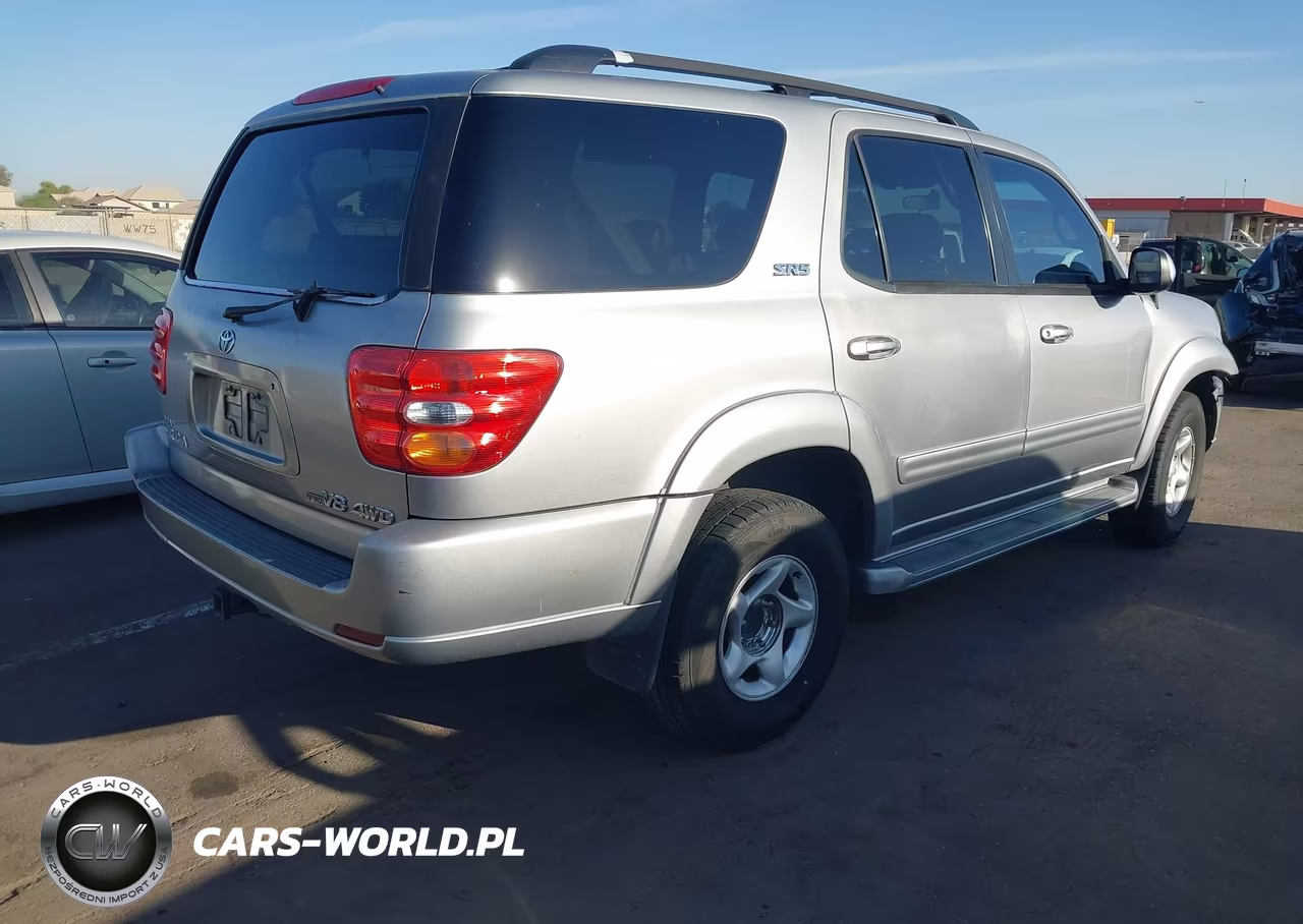 2001 Toyota Sequoia Sr5 V8 VIN:5TDBT44A61S033089 - 4