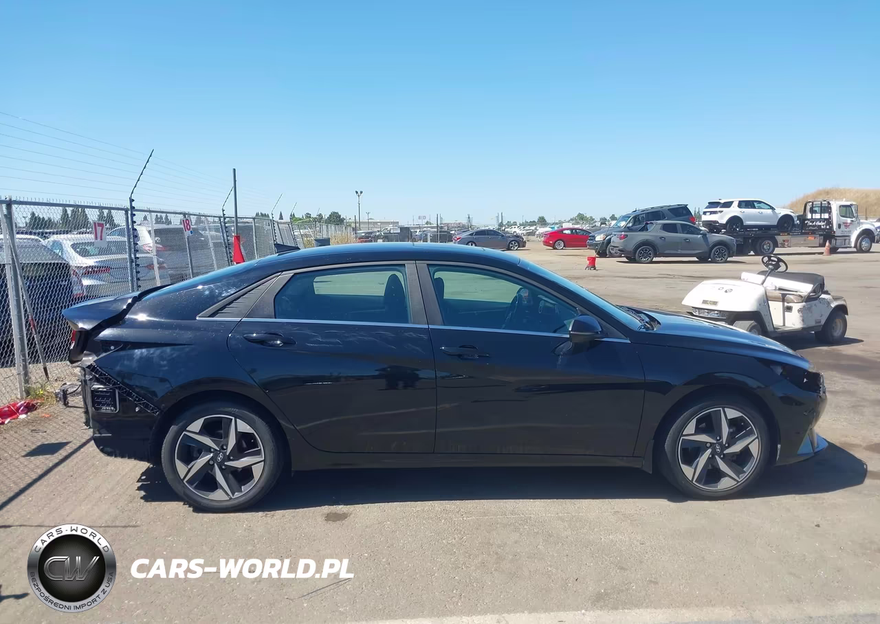 2023 Hyundai Elantra Hybrid Limited VIN:KMHLN4AJXPU080743 - 13
