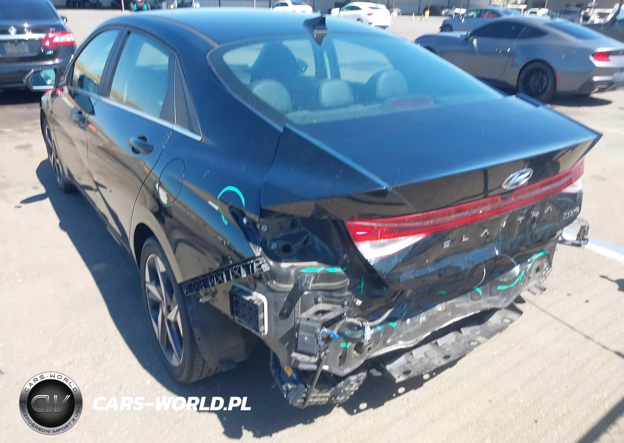 2023 Hyundai Elantra Hybrid Limited VIN:KMHLN4AJXPU080743 - 3