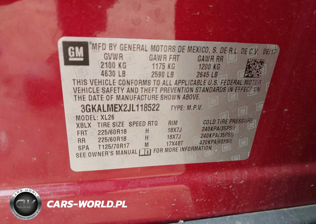 2018 GMC Terrain Sle VIN:3GKALMEX2JL118522 - 9