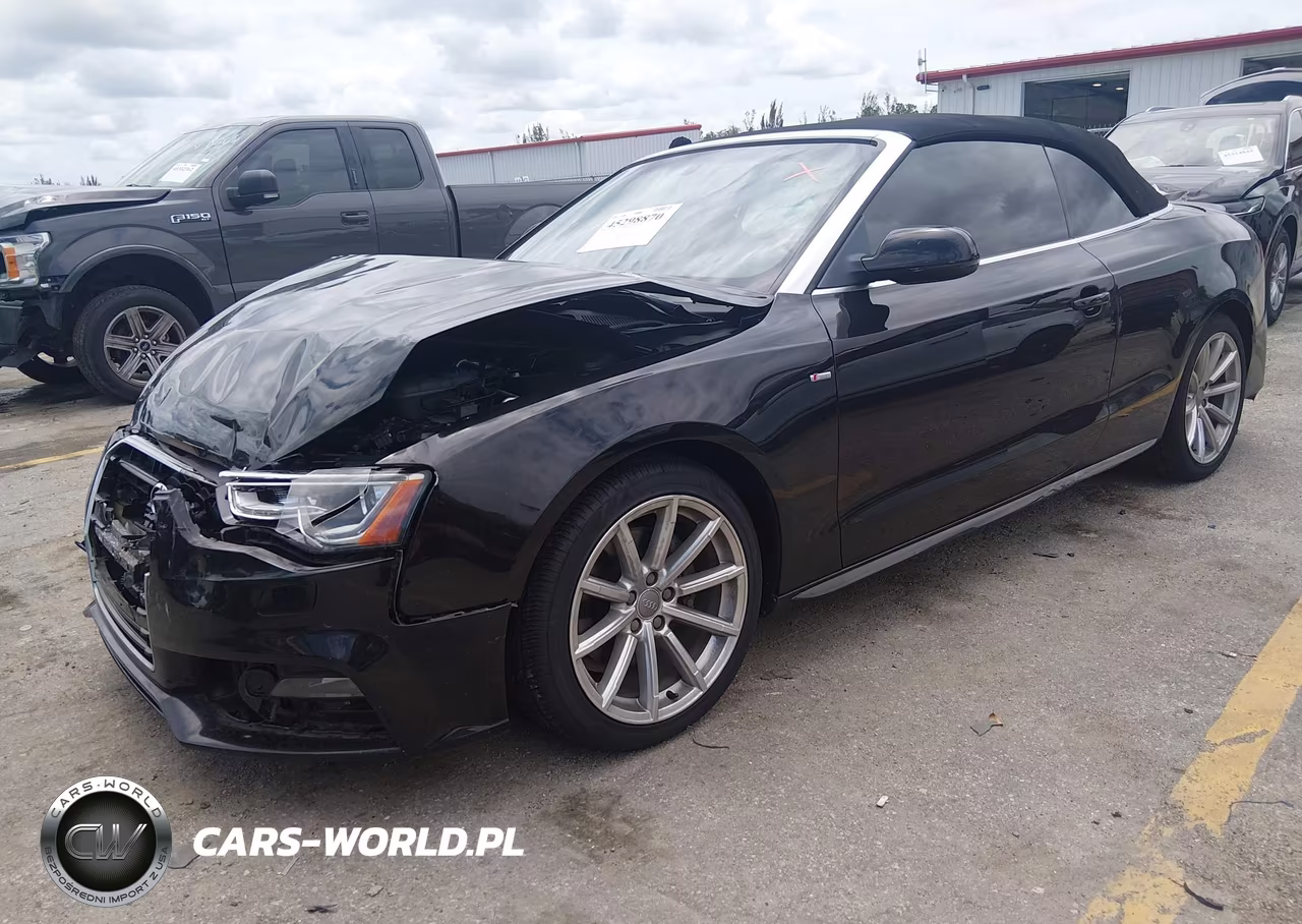 2017 Audi A5 Cabriolet Sport VIN:WAUD2AFH2HN004173 - 2