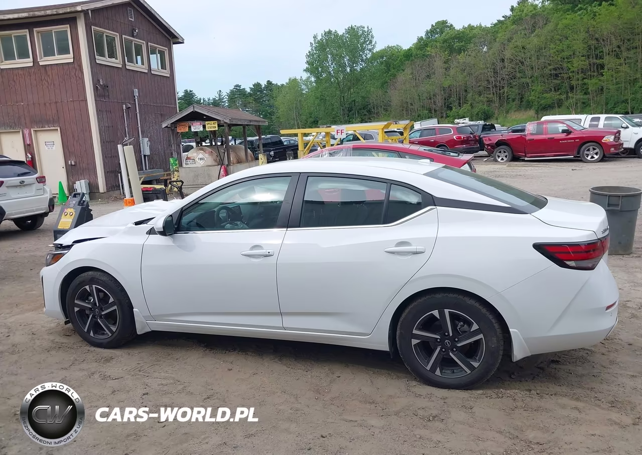 2025 Nissan Sentra Sv VIN:3N1AB8CVXSY390573 - 14