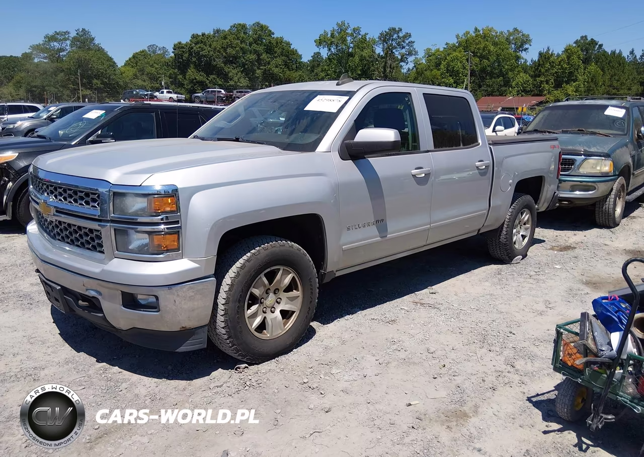 2015 Chevrolet Silverado 1500 1Lt VIN:3GCUKREH0FG489311 - 2
