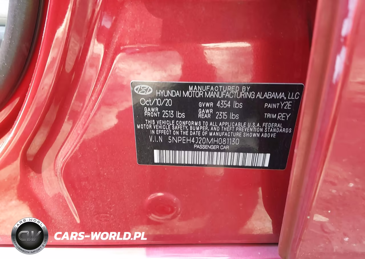 2021 Hyundai Sonata Limited VIN:5NPEH4J20MH081130 - 9
