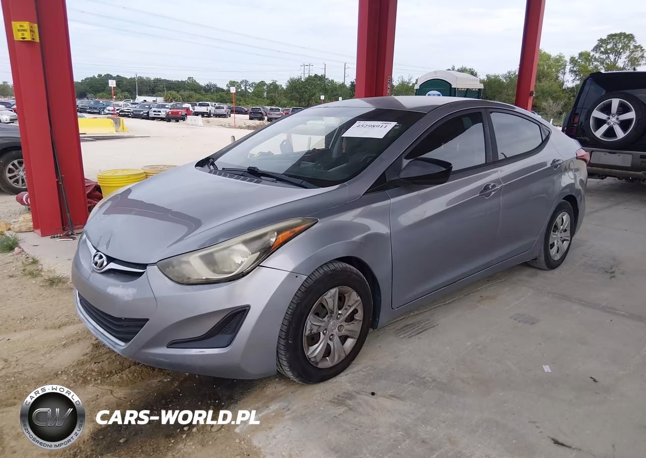 2016 Hyundai Elantra Se VIN:5NPDH4AE3GH754373 - 2