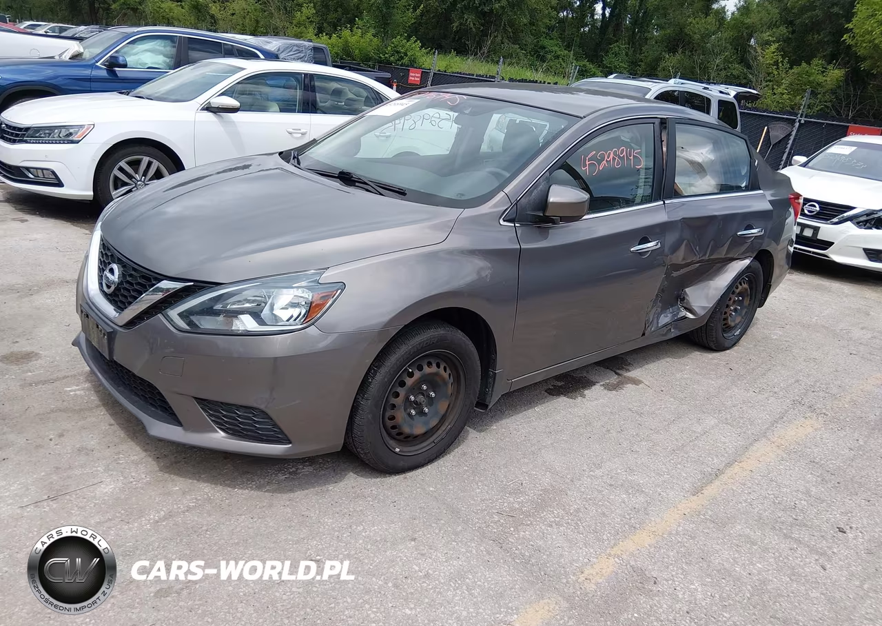 2016 Nissan Sentra Sv VIN:3N1AB7AP8GL655168 - 2