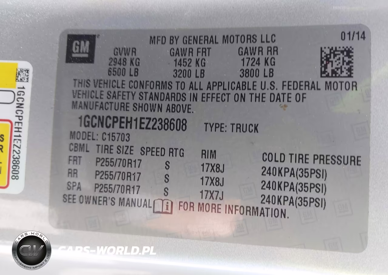 2014 Chevrolet Silverado 1500 Work Truck 2Wt VIN:1GCNCPEH1EZ238608 - 9