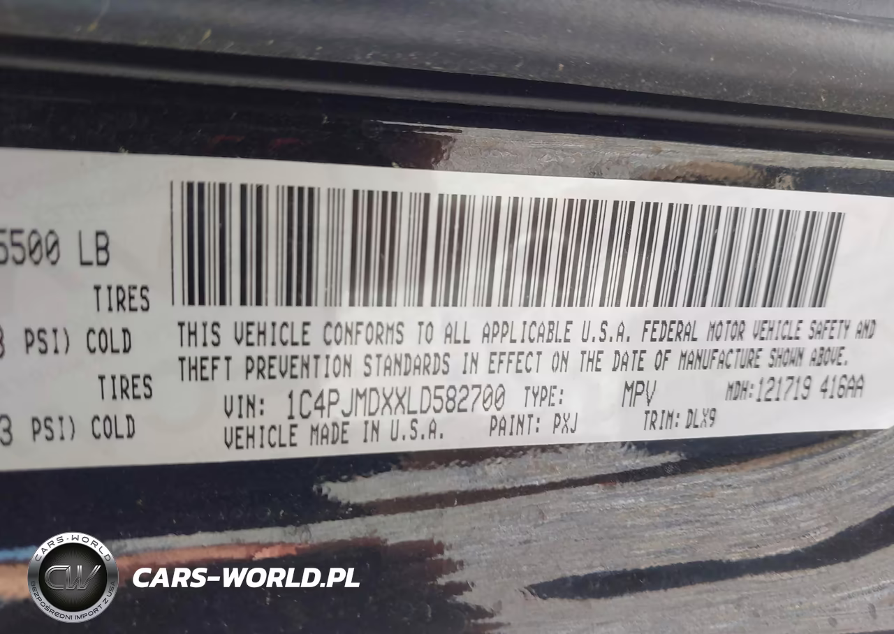 2020 Jeep Cherokee Limited 4X4 VIN:1C4PJMDXXLD582700 - 9