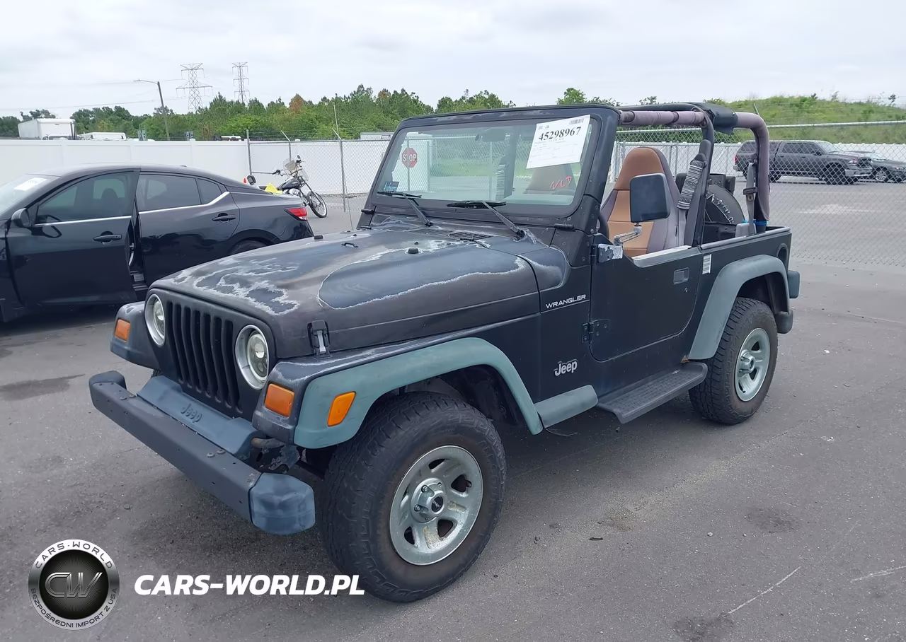 1997 Jeep Wrangler Se VIN:1J4FY29P9VP400226 - 2