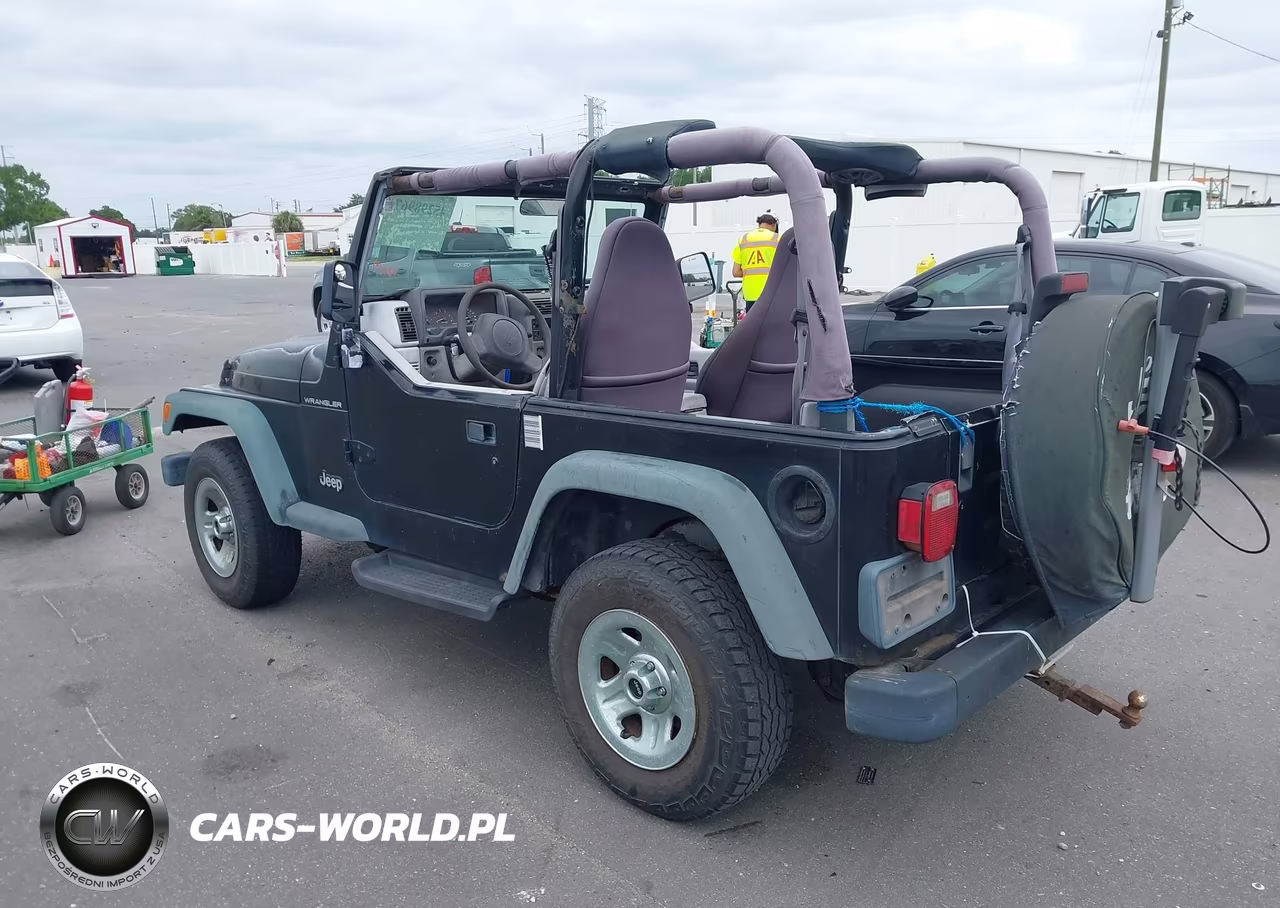 1997 Jeep Wrangler Se VIN:1J4FY29P9VP400226 - 3
