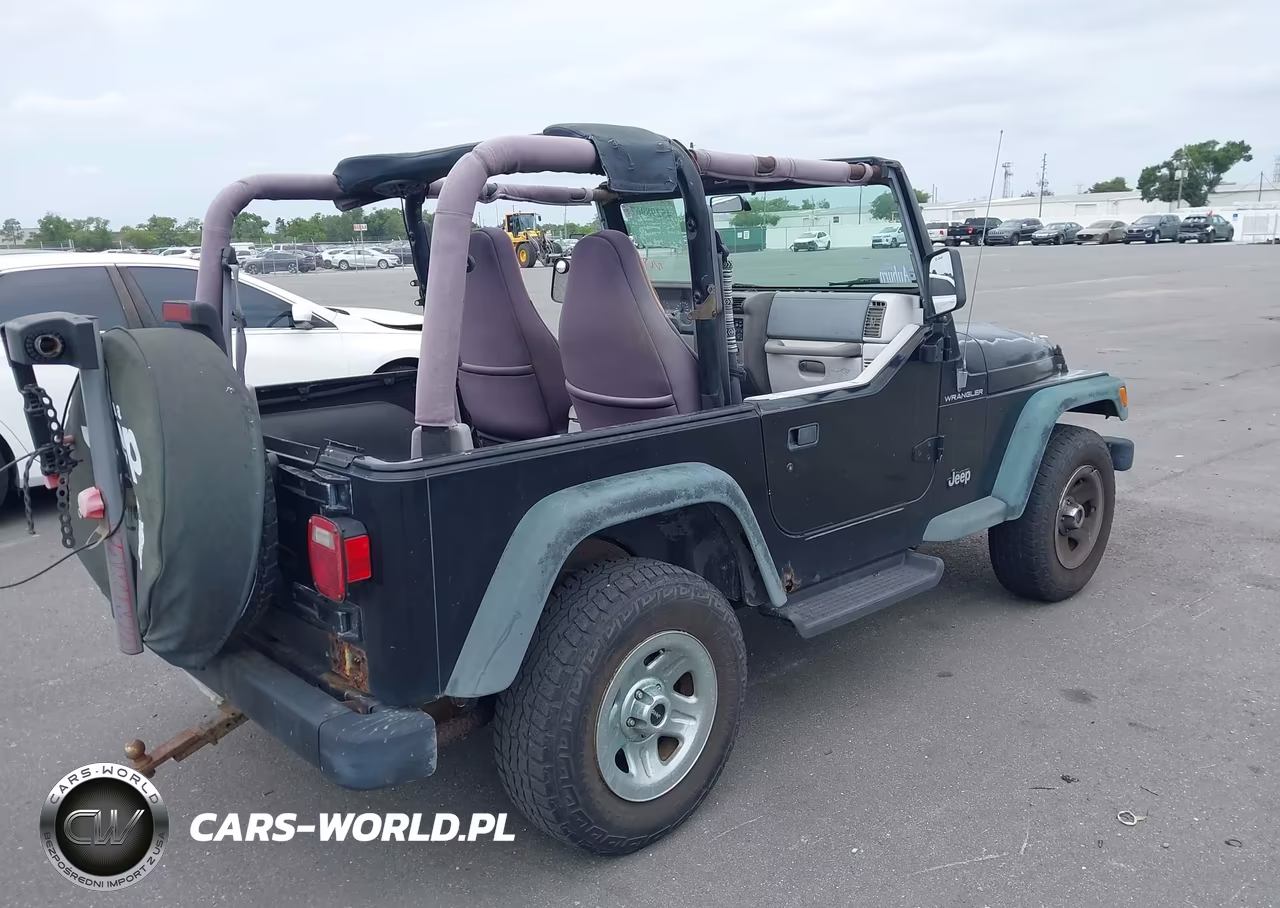 1997 Jeep Wrangler Se VIN:1J4FY29P9VP400226 - 4
