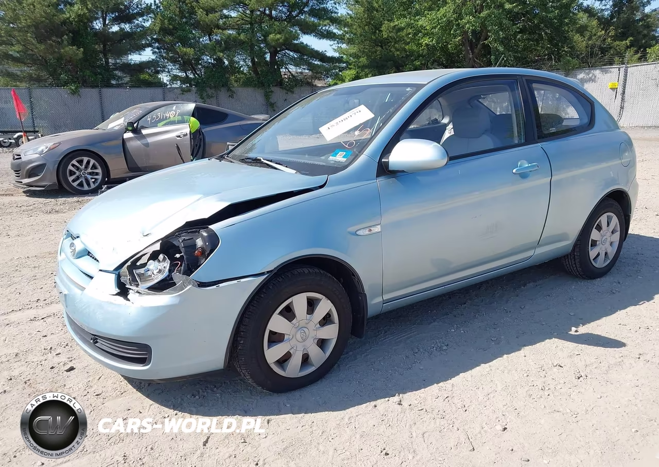 2007 Hyundai Accent Gs VIN:KMHCM36C37U014056 - 2