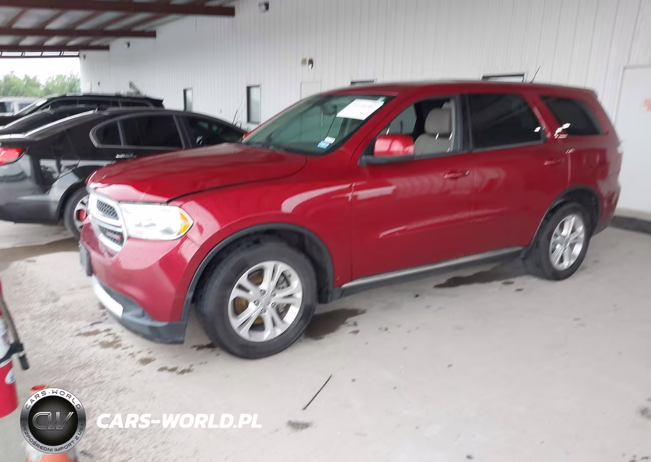 2013 Dodge Durango Sxt VIN:1C4RDHAG2DC667209 - 2