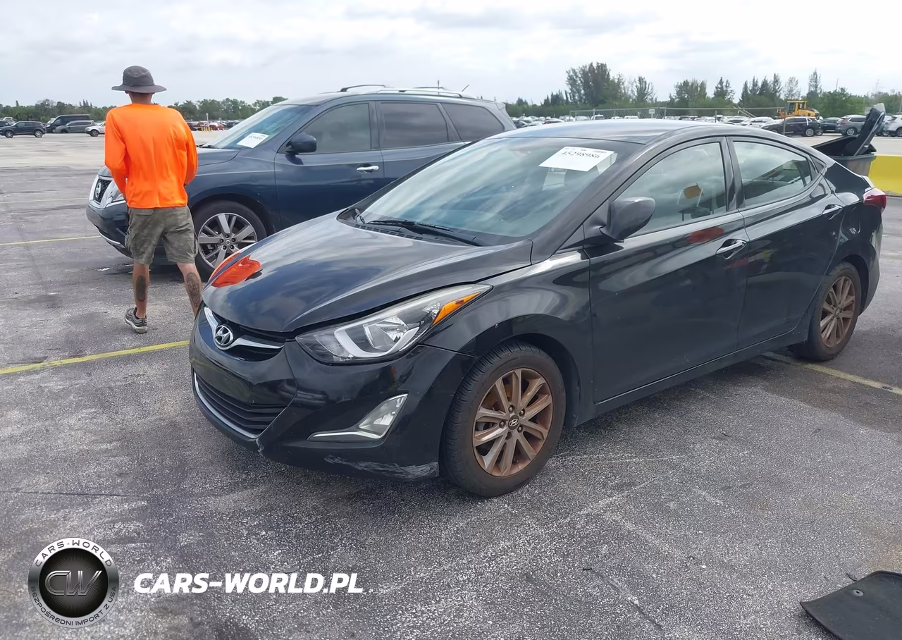2014 Hyundai Elantra Se VIN:KMHDH4AE5EU041621 - 2