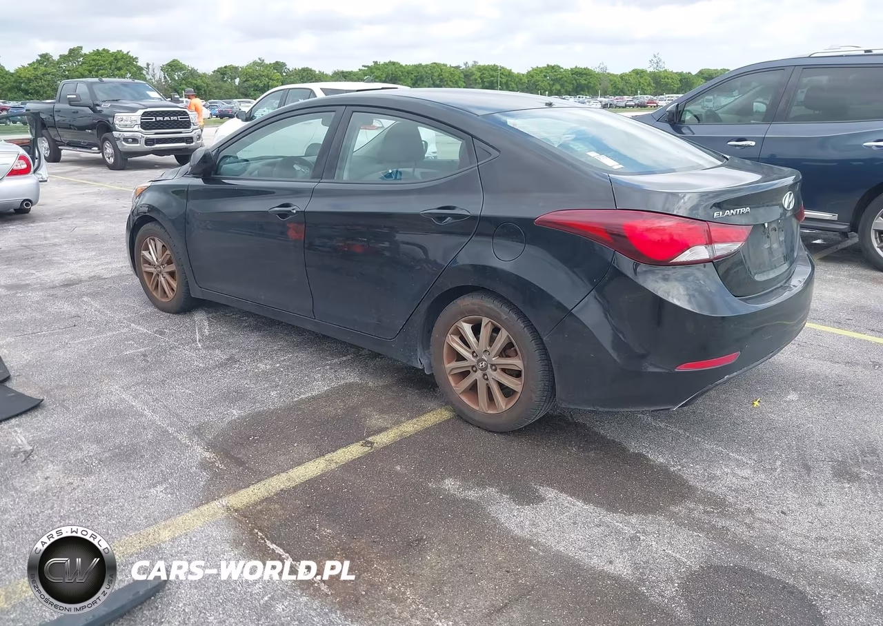 2014 Hyundai Elantra Se VIN:KMHDH4AE5EU041621 - 3