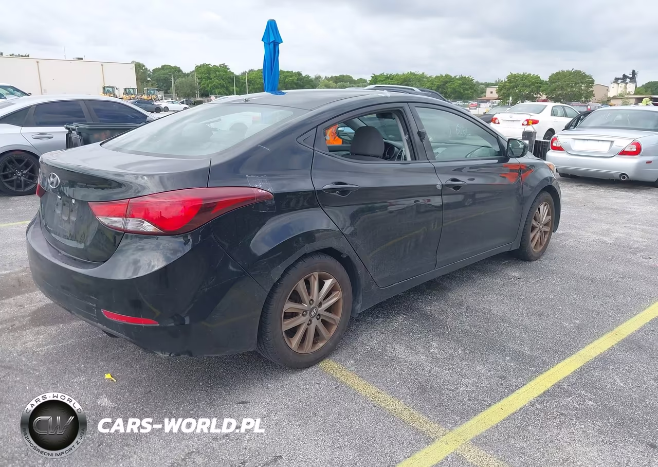 2014 Hyundai Elantra Se VIN:KMHDH4AE5EU041621 - 4