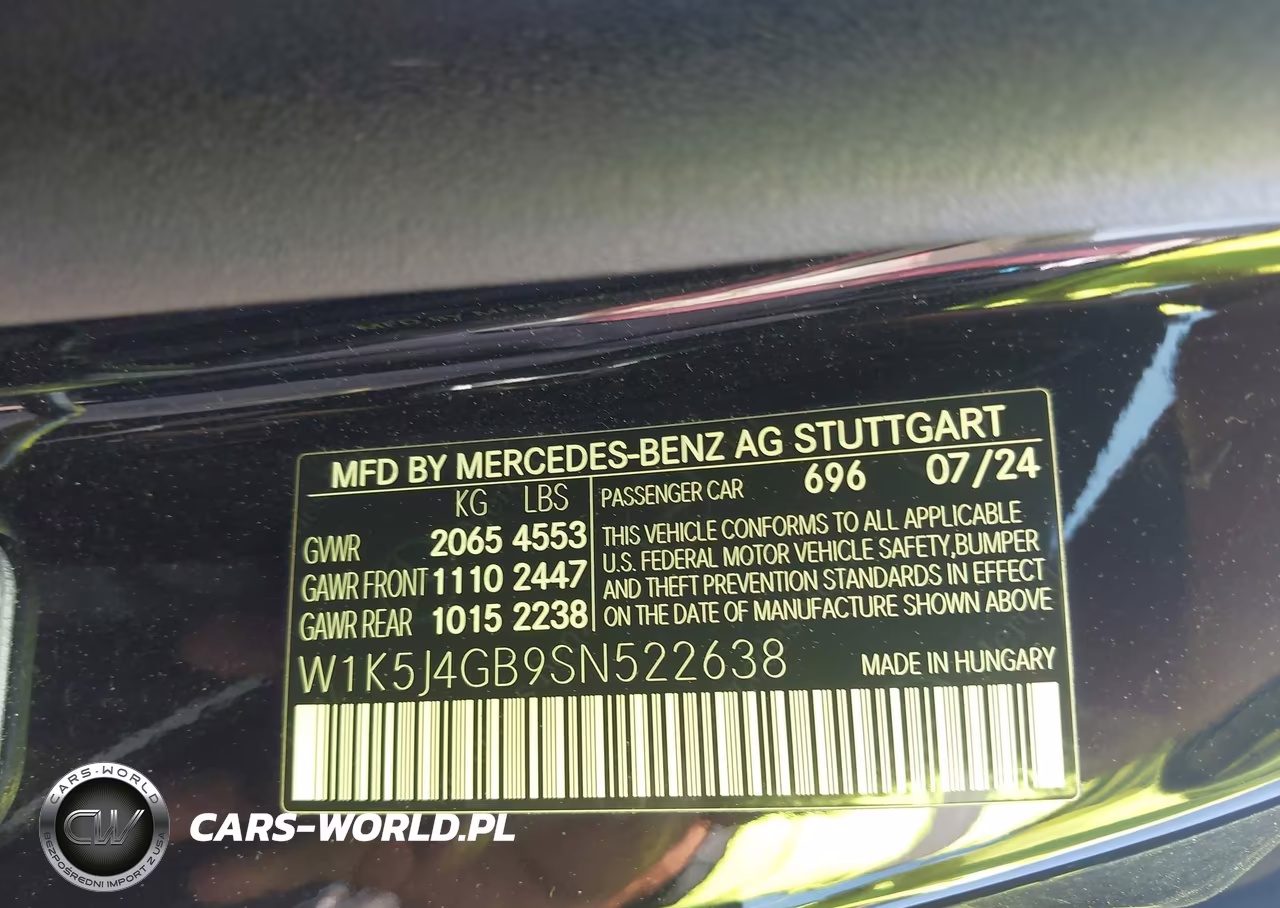 2025 Mercedes-Benz Cla 250 VIN:W1K5J4GB9SN522638 - 9