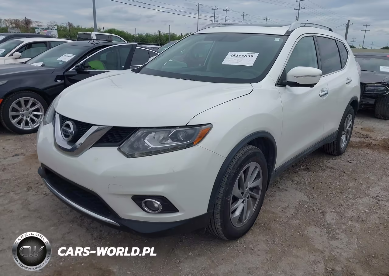 2015 Nissan Rogue Sl VIN:5N1AT2MT0FC754594 - 2