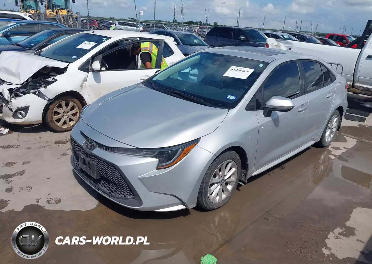 2020 Toyota Corolla Le VIN:5YFHPRAE3LP026793 - 2