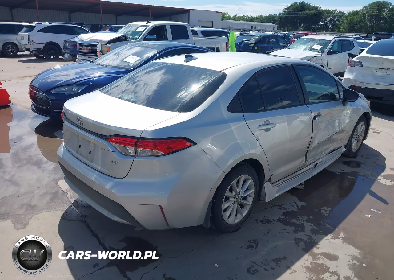 2020 Toyota Corolla Le VIN:5YFHPRAE3LP026793 - 4