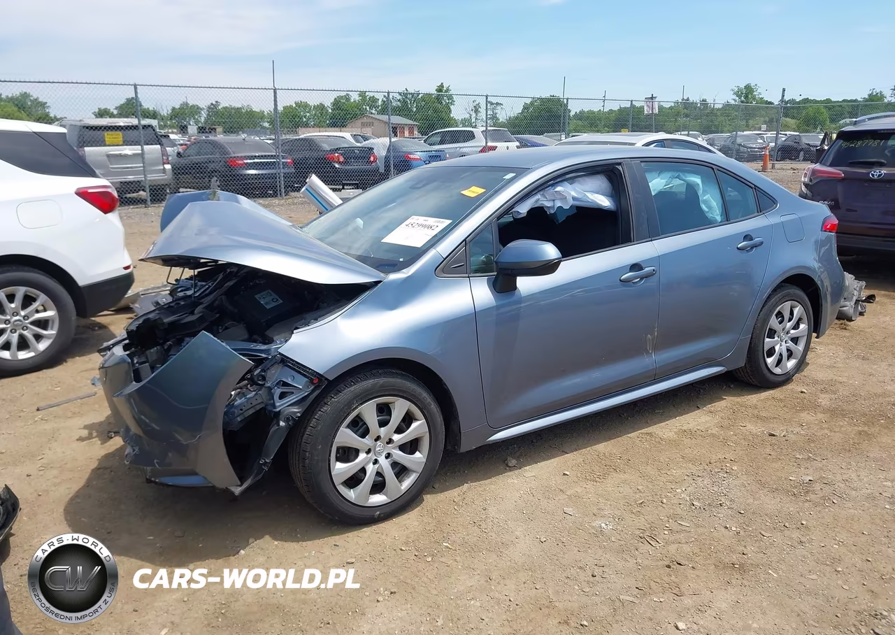 2021 Toyota Corolla Le VIN:5YFEPMAE7MP203823 - 2