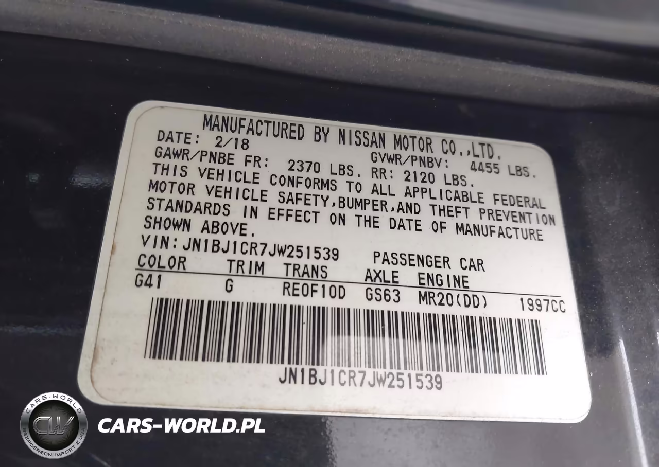 2018 Nissan Rogue Sport S VIN:JN1BJ1CR7JW251539 - 9