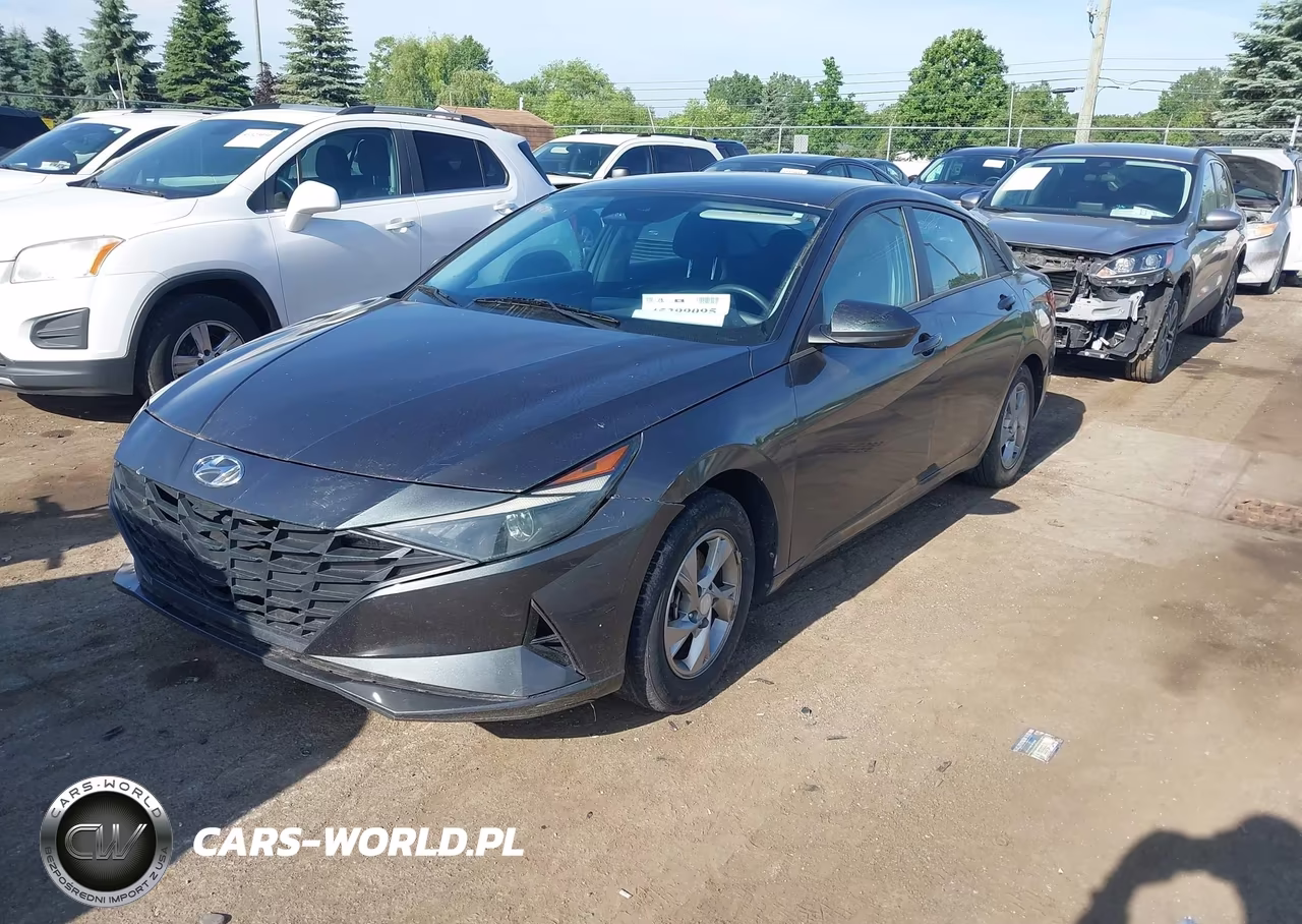 2021 Hyundai Elantra Se VIN:5NPLL4AG1MH050115 - 2