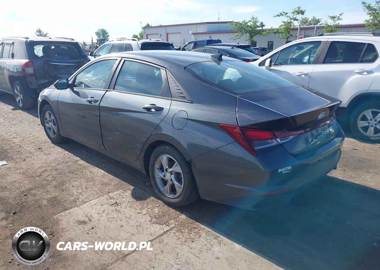 2021 Hyundai Elantra Se VIN:5NPLL4AG1MH050115 - 3