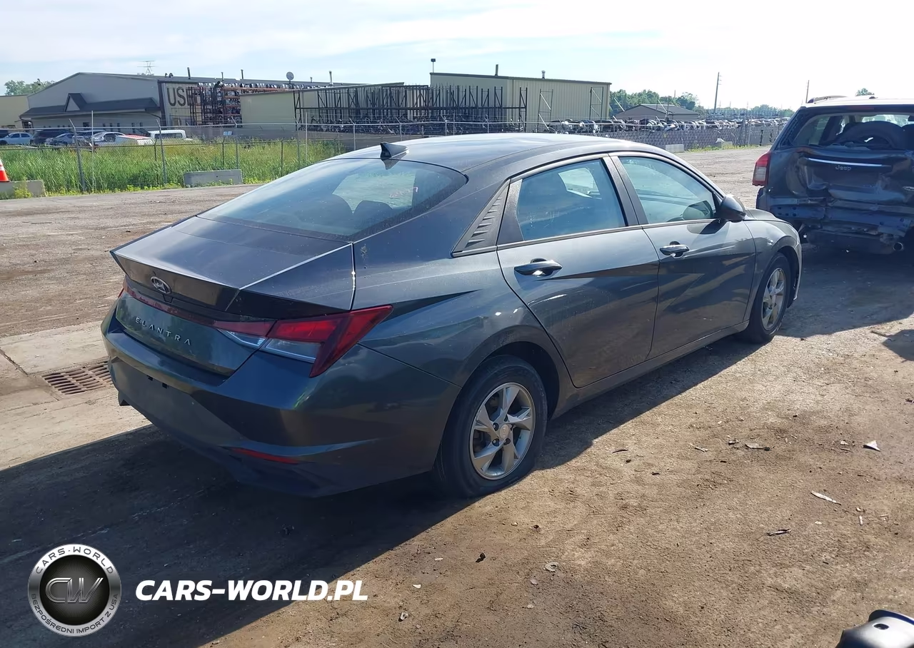 2021 Hyundai Elantra Se VIN:5NPLL4AG1MH050115 - 4