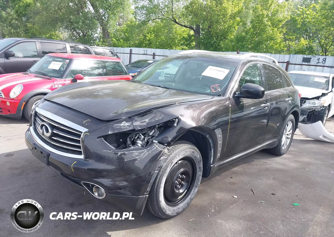 2013 Infiniti Fx37 VIN:JN8CS1MW0DM172852 - 2