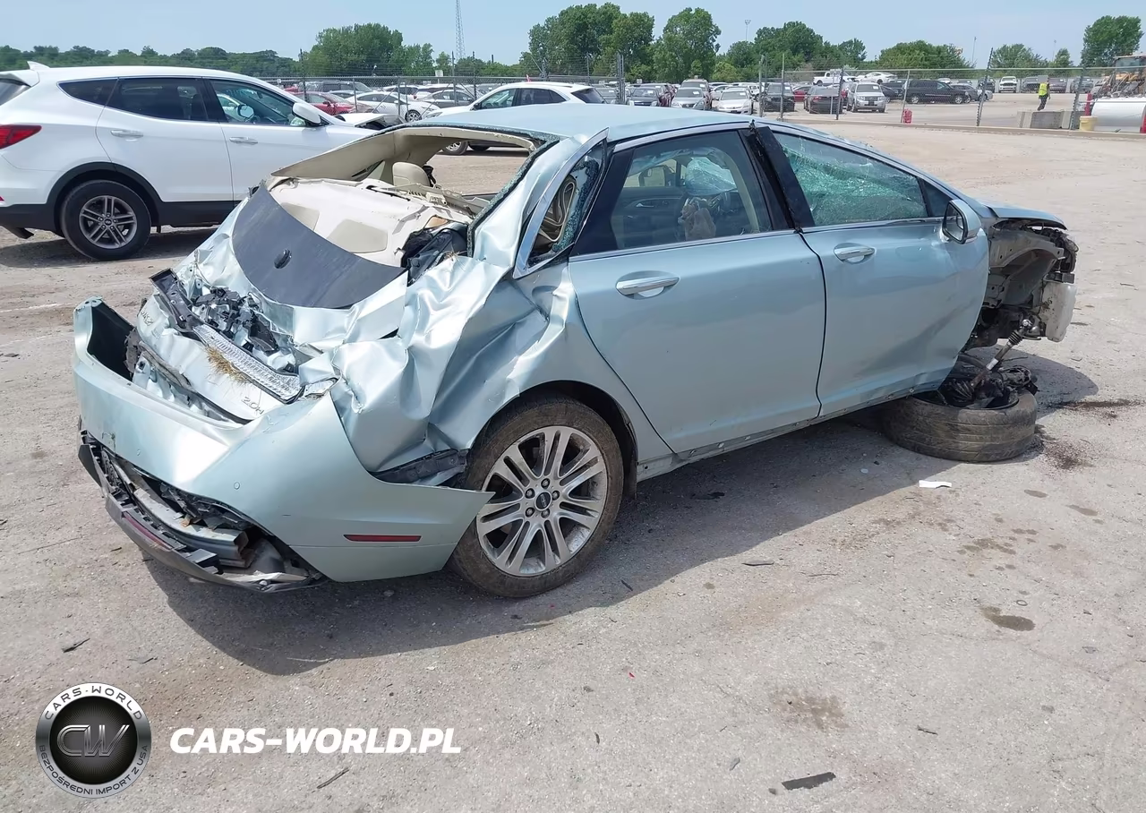 2014 Lincoln Mkz Hybrid VIN:3LN6L2LU0ER827656 - 4