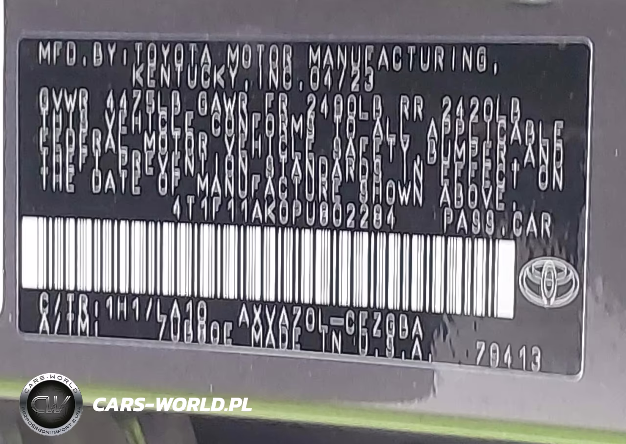 2023 Toyota Camry Xle VIN:4T1F11AK0PU802284 - 9
