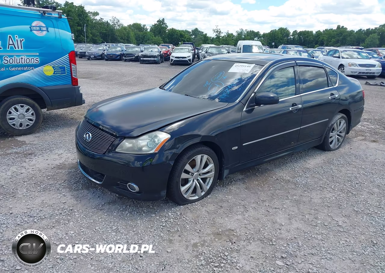 2008 Infiniti M45X VIN:JNKBY01F68M550827 - 2