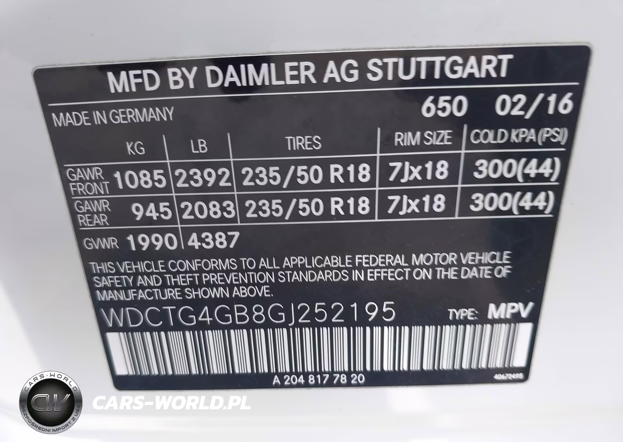 2016 Mercedes-Benz Gla 250 4Matic VIN:WDCTG4GB8GJ252195 - 9