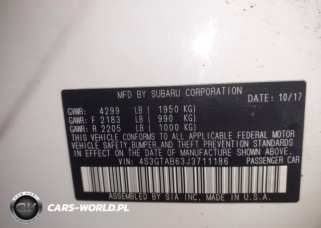 2018 Subaru Impreza 2.0I Premium VIN:4S3GTAB63J3711186 - 9