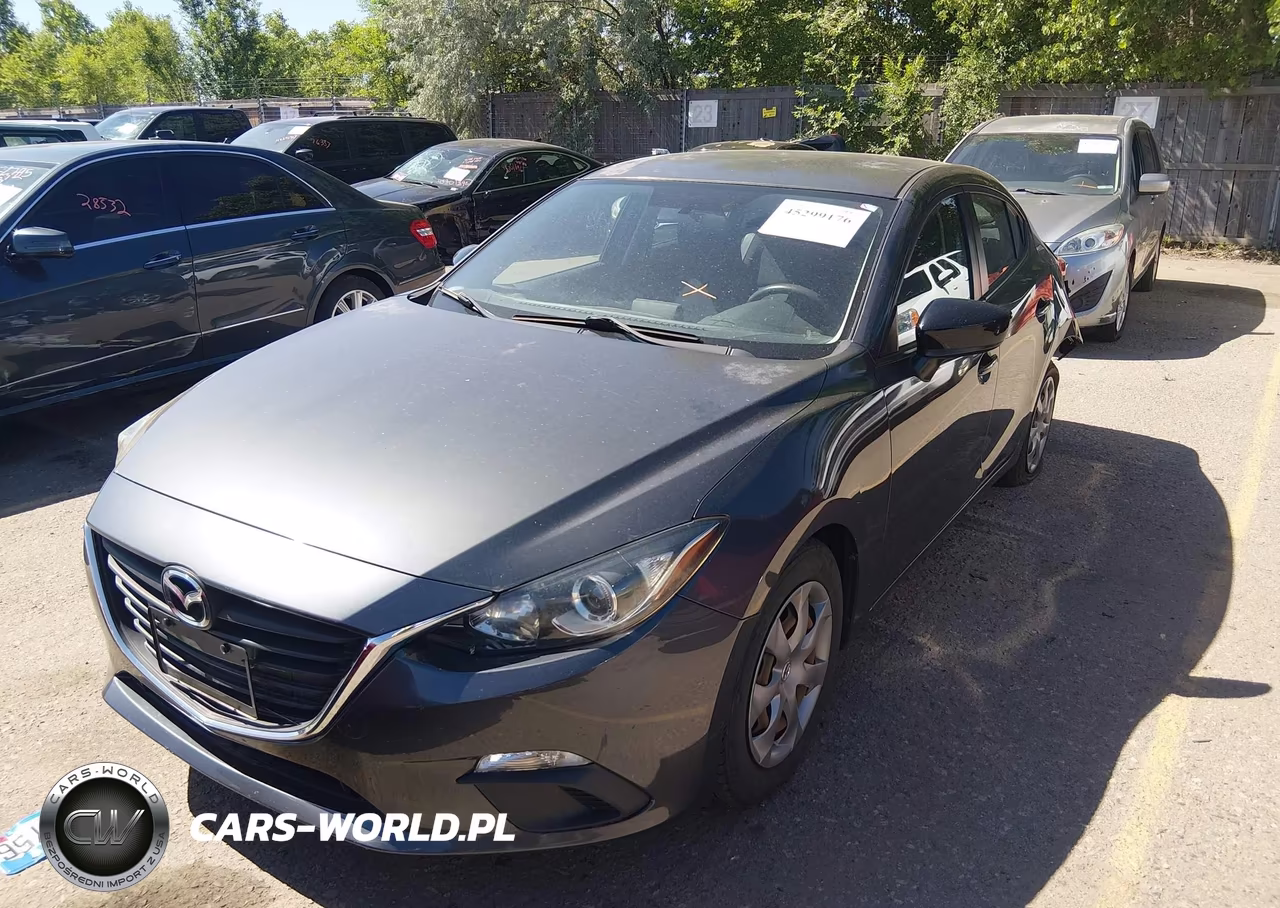 2015 Mazda Mazda3 I Sv VIN:JM1BM1T73F1247351 - 2