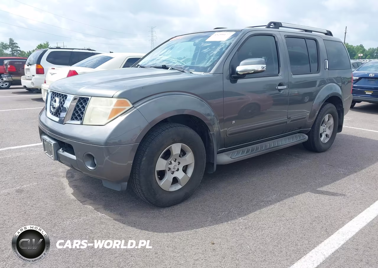 2005 Nissan Pathfinder Se VIN:5N1AR18U35C790998 - 2