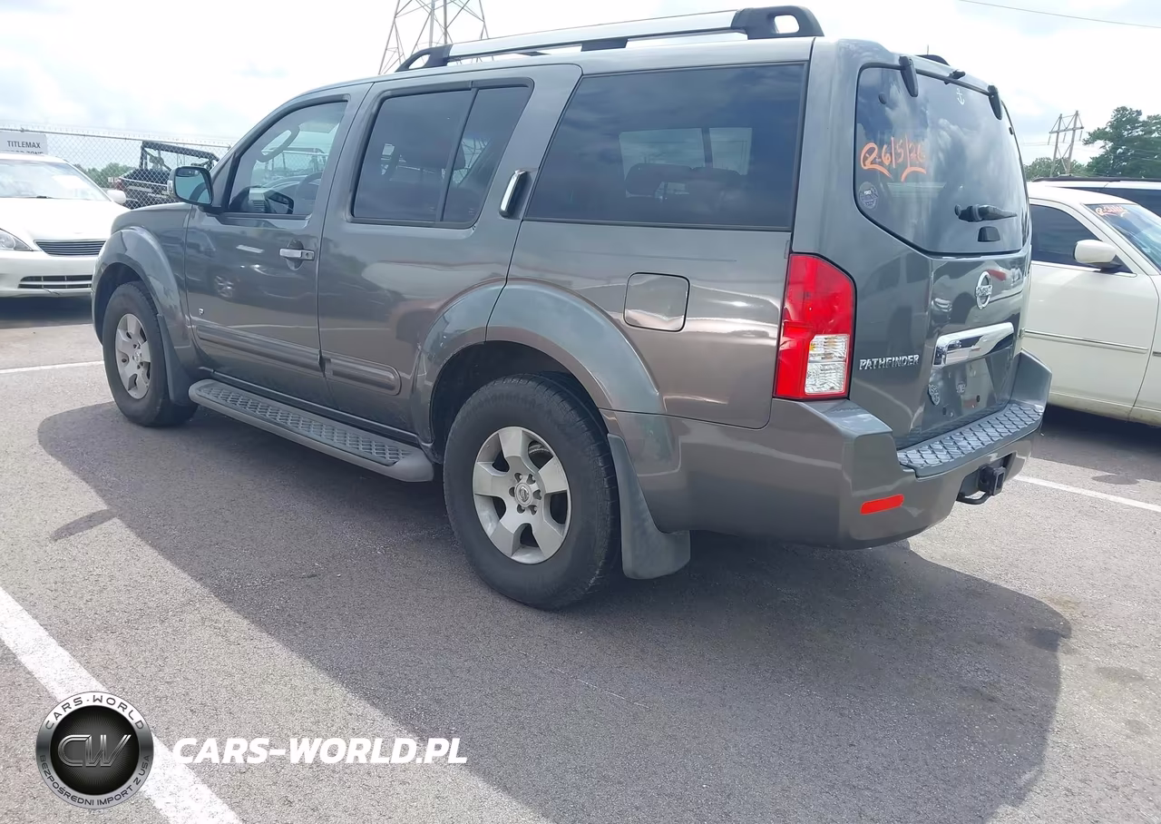 2005 Nissan Pathfinder Se VIN:5N1AR18U35C790998 - 3