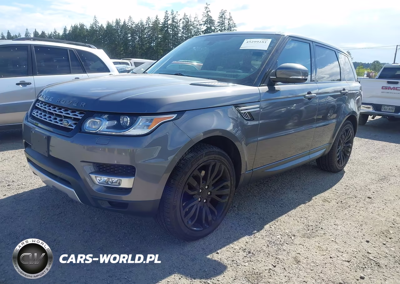 2014 Land Rover Range Rover Sport 3.0L V6 Supercharged Hse VIN:SALWR2WF2EA326917 - 2