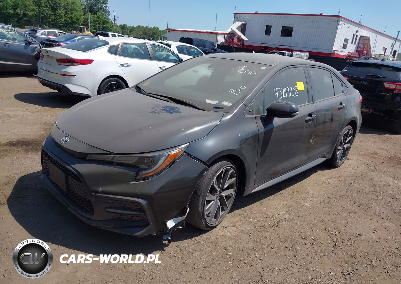2021 Toyota Corolla Se VIN:JTDS4MCE8MJ055078 - 2