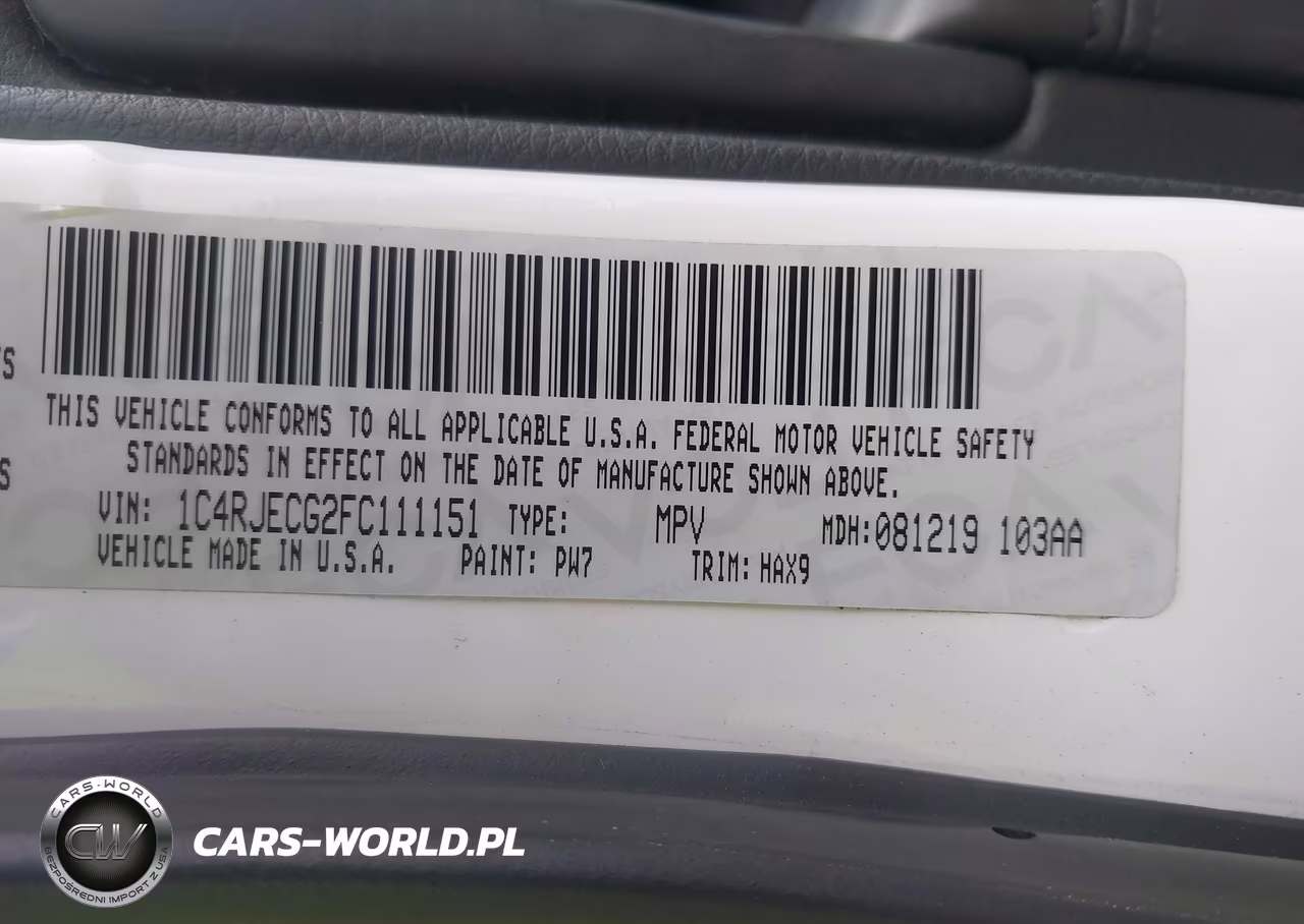 2015 Jeep Grand Cherokee High Altitude VIN:1C4RJECG2FC111151 - 9