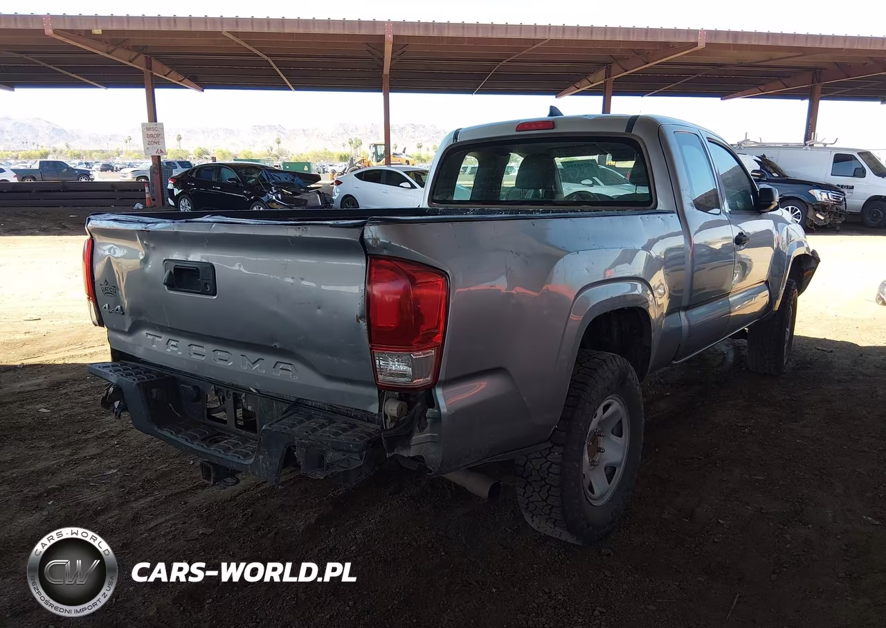 2017 Toyota Tacoma Sr VIN:5TFSX5EN8HX048371 - 4