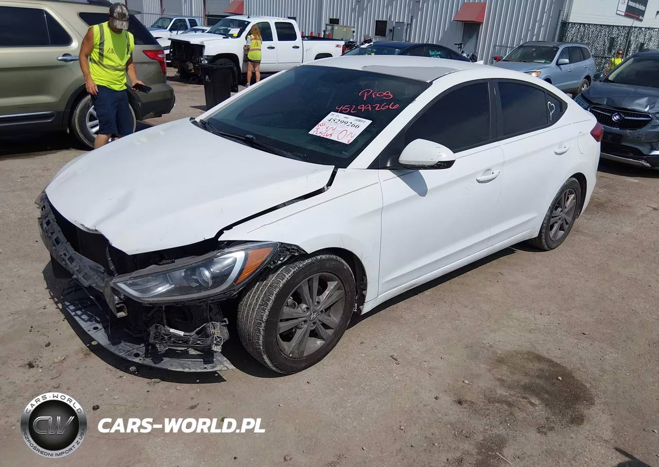 2018 Hyundai Elantra Sel VIN:5NPD84LF6JH246945 - 2