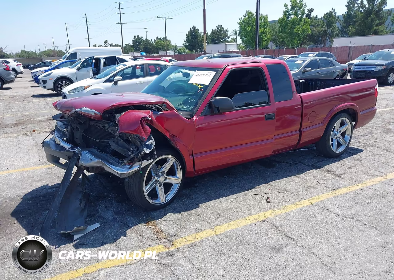 2003 Chevrolet S-10 Ls VIN:1GCCS19X238251864 - 2