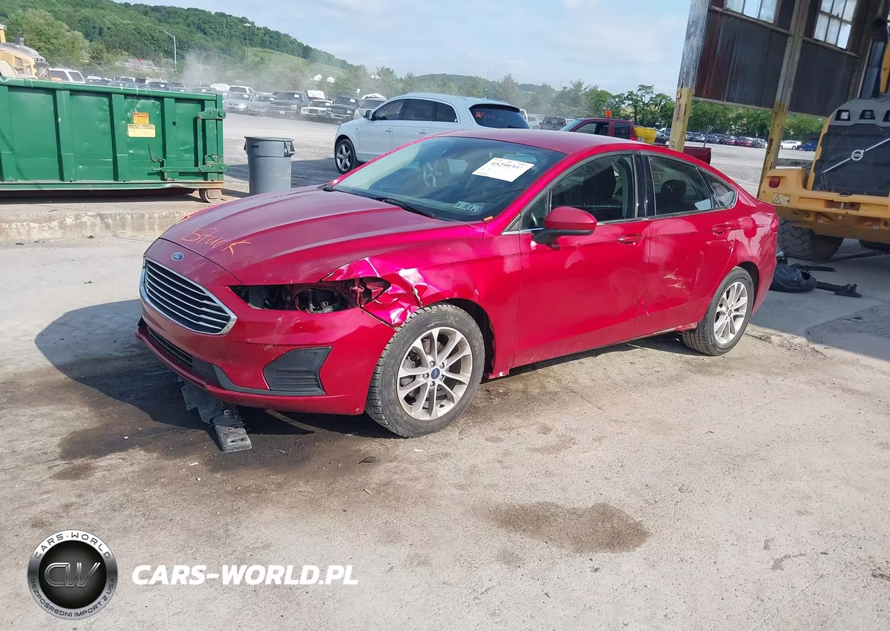 2020 Ford Fusion Se VIN:3FA6P0HD7LR124273 - 2
